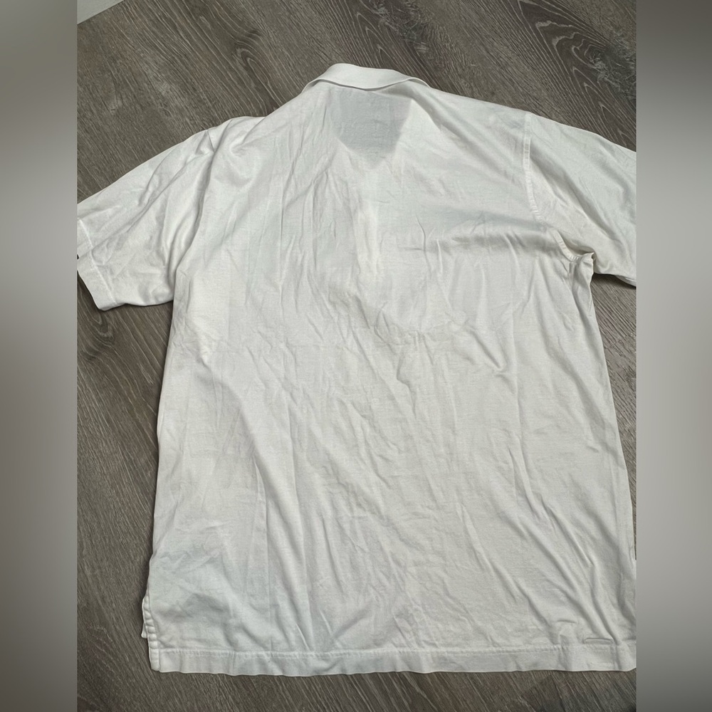 Peter Millar White Men Polo- Medium - Picture 6 of 9